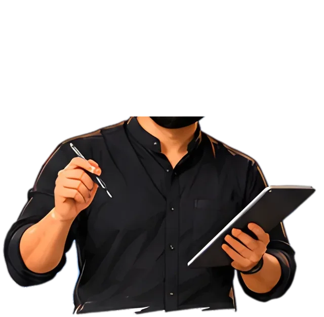 Illustrated portrait of Punitkumar Harsur